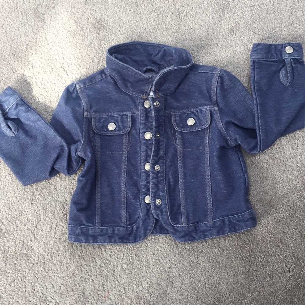 Girls Gymboree Denim Jean Jacket 4T-5T EUC